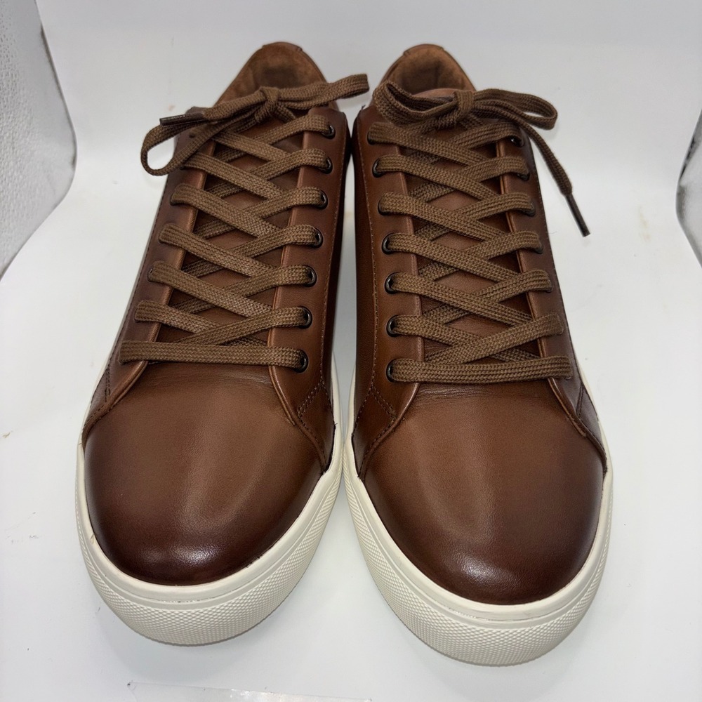 Thursday Boot Co Premier Low Top Brown Leather Sneakers Mens 12 Casual Shoes